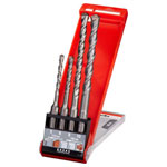 kwb 240500 Hammer Drill Bit set SDS-Plus 4-piece self-centering