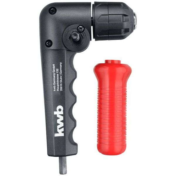 kwb 298700 angle Drill head 90° attachment with 10mm quick chuck