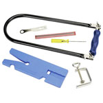 kwb 316110 Fretsaw Set 7-piece for Wood and plastic cutting tasks.