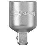 kwb 372242 Reducer Drive screwdriver 3/8" CV-steel matt chrome-plated