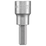 kwb 372708 Hex head Bit 8mm 1-piece CV-steel matt chrome-plated