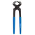 kwb 388400 Nipper 200mm polished cutting dip-coated handles for nails