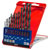 kwb 429040 Twist Drill Bit set 13 pcs HSS steam-tempered DIN 338 compliant