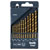 kwb 429844 Drill Bit set 13pc HSS titanium nitride 135° angle gold