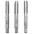 kwb 443304 Tap Tool Kit 3-pc set M4 0.7 DIN 352 HSS polished