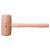 kwb 445415 Wooden Hammer beech head ash handle ideal for chiselling