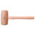 kwb 445415 Wooden Hammer beech head ash handle ideal for chiselling