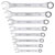 kwb 460390 box wrench set 8-piece 8-19mm CV-steel chrome-plated
