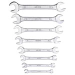 kwb 470390 double-ended spanner set 8 pcs 6-22mm CV-steel