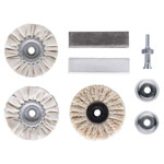 kwb 485300 polishing set 6-piece for Wood Metal plastic and more