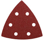 kwb 492870 Delta Grinder Blade set 20 pcs grit 60/120/180 93mm