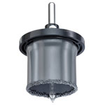 kwb 499463 Hole Saw set 68mm for gas Concrete masonry tiles stone