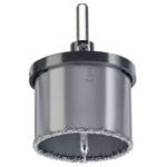 kwb 499483 Hole Saw set 83mm Carbide tipped for masonry and stone