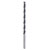 kwb 511808 Wood Twist Drill Bit 8mmx250mm extra long CV steel black