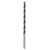 kwb 511812 Wood Twist Drill Bit 12mm x 250mm CV steel extra long