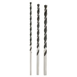kwb 511890 Wood Twist Drill Bit set 3-piece 6-10mm 250mm long