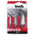 kwb 525090 Countersink set 3-piece HSS steel for Metal/plastics
