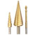 kwb 525890 Countersink set 3 pc HSS Drills titanium-nitride for Metal