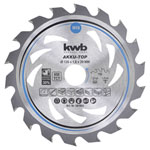 kwb 581954 Carbide Saw Blade 135x20mm 18 cogs precise clean cuts