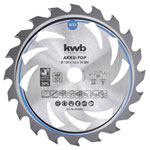 kwb 583354 Circular Saw Blade Carbide-tipped 150mm 20 cogs cordless
