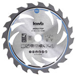 kwb 584354 Carbide Saw Blade 160x16mm 20 cogs cordless suitable
