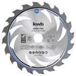 kwb 584554 Carbide Saw Blade 160x20mm 20 cogs for precise clean cuts