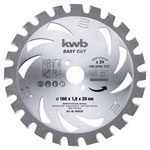 kwb 586138 Carbide Circular Saw Blade 184mm 30 teeth precise cuts