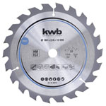 kwb 586157 Carbide Saw Blade 184x16mm for Wood and composites
