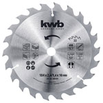 kwb 586159 Circular Saw Blade 184x16mm Carbide tipped for Wood cutting