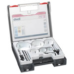 kwb 598250 Hole Saw set 11-piece HSS CO bi-metal versatile use