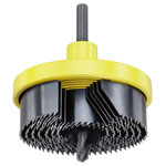 kwb 599000 Hole Saw 7-piece set: aluminium plate steel collars