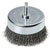 kwb 602433 pot brushes HSS steel wire 80mm Hex shaft E6.3