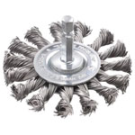 kwb 603030 disc brush extra strong HSS steel wire 75mm diameter