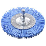 kwb 604430 disc brush nylon 75mm/100mm E6.3 shaft Metal/wood cleaning