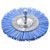 kwb 604430 disc brush nylon 75mm/100mm E6.3 shaft Metal/wood cleaning