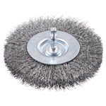 kwb 607930 disc brush 100mm HSS steel 0.3mm wire for rust removal