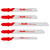 kwb 617290 Jigsaw Blade set 5 pcs HSS steel for Metal and curves