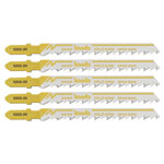 kwb 620225 Jig Saw Blades HCS for Wood fast clean cuts 5 pc(s)