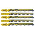 kwb 620425 Jigsaw Blades for Wood/plastics; HCS steel fast cuts