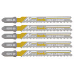 kwb 620525 Jig Saw Blades Bi-Metal for Laminated Wood Fast & Clean Cuts