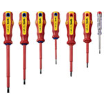 kwb 665307 Screwdriver Set 7 pcs VDE tested CV-steel non-slip insulated