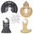 kwb 708690 tiler kit 22-piece set for tile and joint repair in bathrooms
