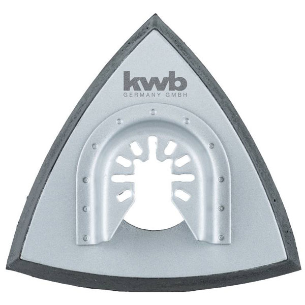 kwb 709940 Delta sander plate with QUICK STICK Velcro for easy pap...