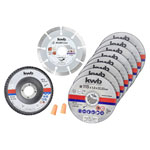 kwb 712041 cutting disc set 115mm 10 pcs stainless steel starter kit