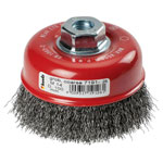 kwb 719126 aggresso-flex brushes corrugated HSS steel wire M14 thread