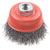 kwb 719136 AGGRESSO-FLEX pot brush corrugated HSS steel M14 thread