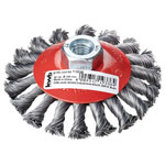 kwb 719336 AGGRESSO-FLEX glass brush 100mm M14 steel wire for Grinders