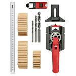 kwb 758310 bore template Drilling gauge 6-10mm anti-slip 30cm ruler