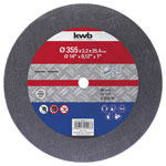 kwb 791993 cutting disc 355mm for cast iron and Metal EN 12413 safe