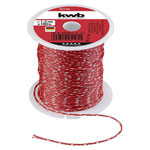 kwb 925120 wall cord red 1.2mm 100 m strong nylon guide cord